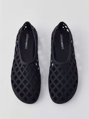 Jeffrey Campbell Jellz Perforated Jelly Flat